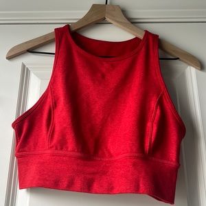 Red Sports Bra/Athletic Top, Size Medium!